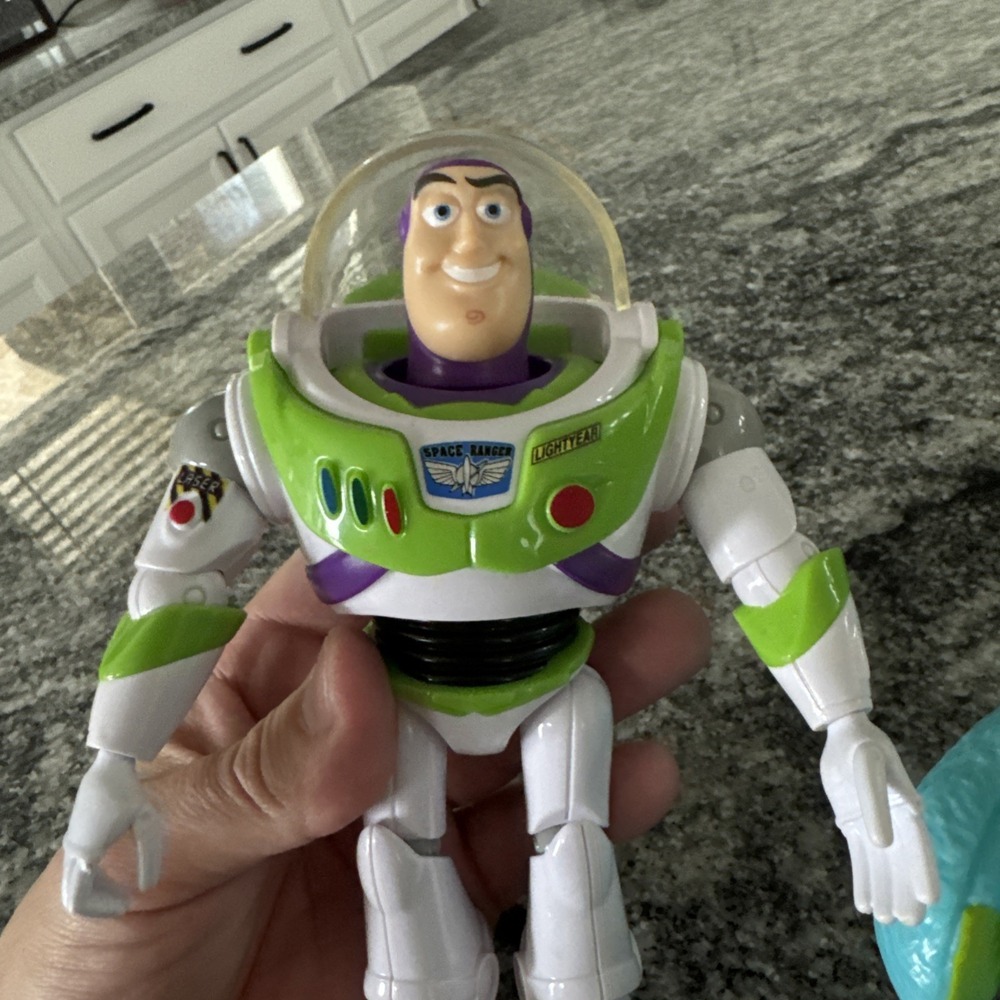 Disney PIXAR TOY STORY‎ 4 - Buzz Lightyear - 7" And Bunny 2 For 1 - Picture 8 of 9
